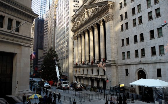 Нью-Йоркская фондовая биржа на