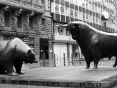 Bull And Bear On Wall Street