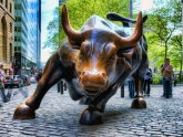 Bronze Bull On Wall Street